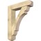 Ekena Millwork Olympic Craftsman Rough Sawn Bracket w/ Offset Brace, Douglas Fir, 8"W x 36"D x 44"H BKT0806X36X44OLY04RDF - alternate 1